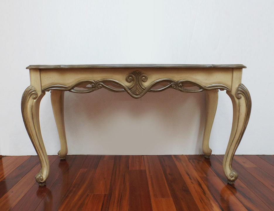 French Country Style Sofa Table by Michael Amini EBTH